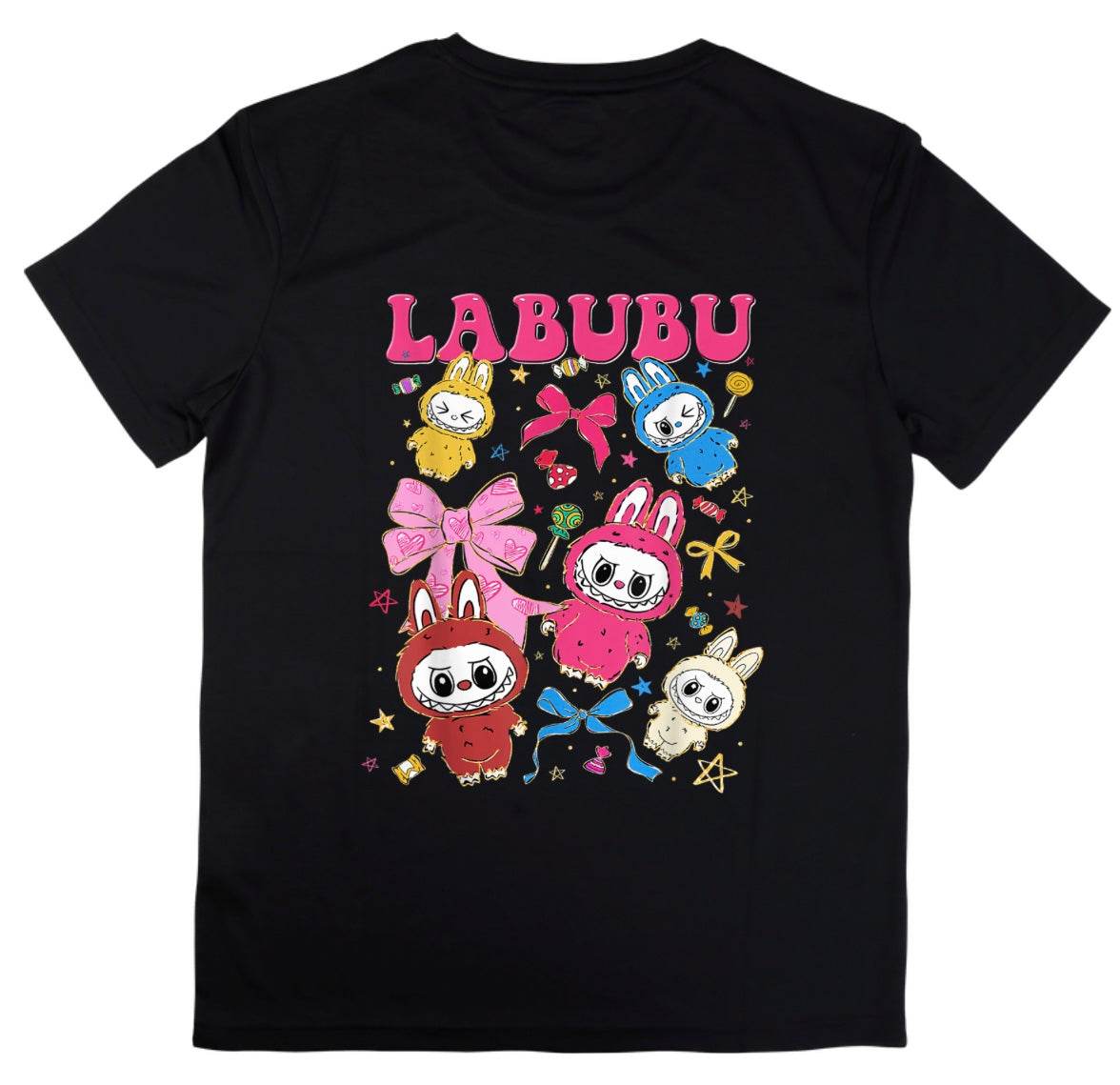 Children’s Labubu printed t shirts 5 designs available - Pj prints barnsley