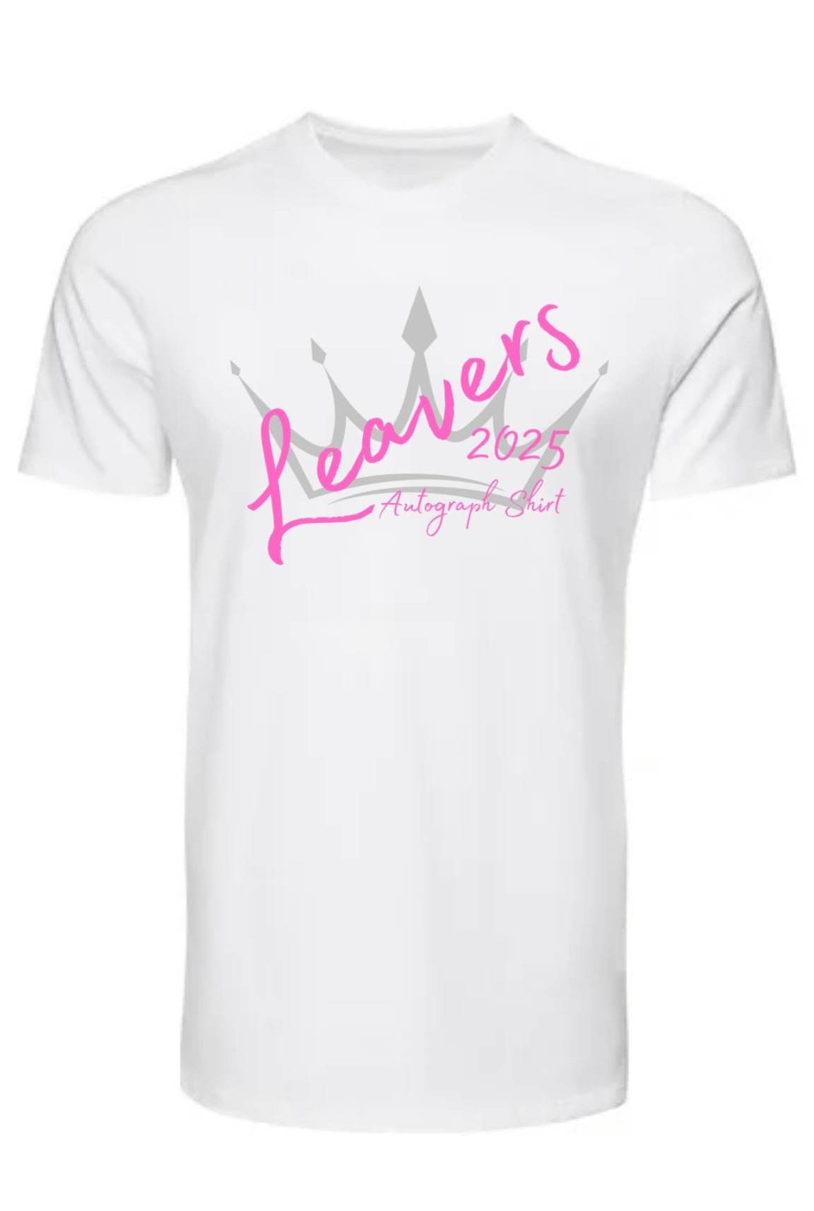 Personalised Children's Autograph School Leavers T-Shirts Available in All Sizes - Customisable Designs & Text Colours - Perfect for School leavers 2025 - Pj prints barnsley
