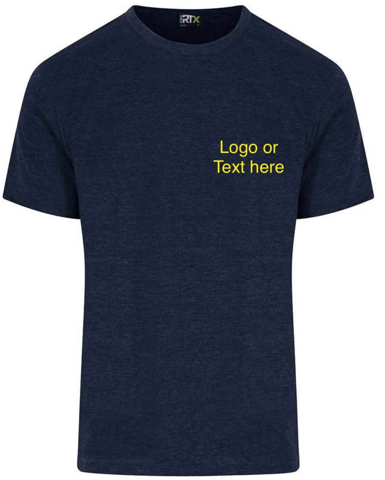 customer printed work polo- any text or logo - Pj prints barnsley