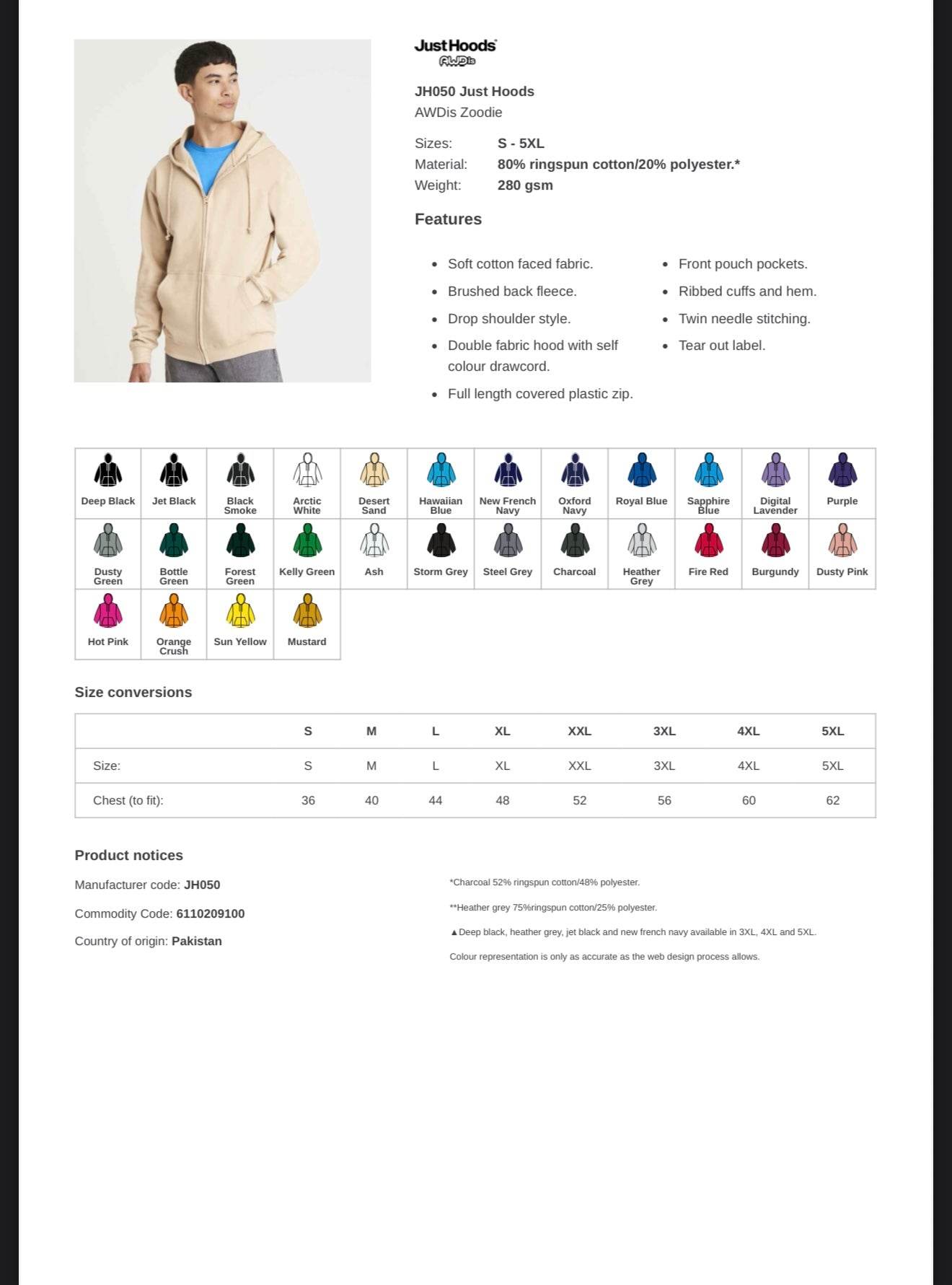 Personalised Embroidered Zip-Through Hoodies for NHS Workers - Pj prints barnsley
