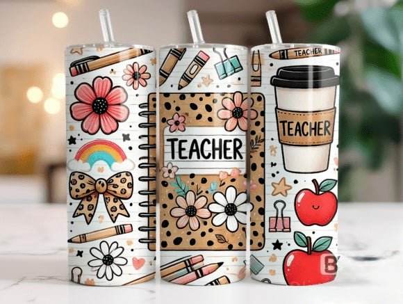 Teacher Gift 20oz Tumblers – 4 Inspiring Designs! - Pj prints barnsley