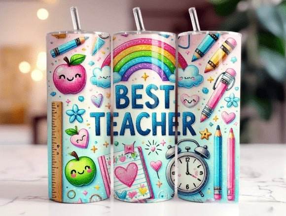 Teacher Gift 20oz Tumblers – 4 Inspiring Designs! - Pj prints barnsley