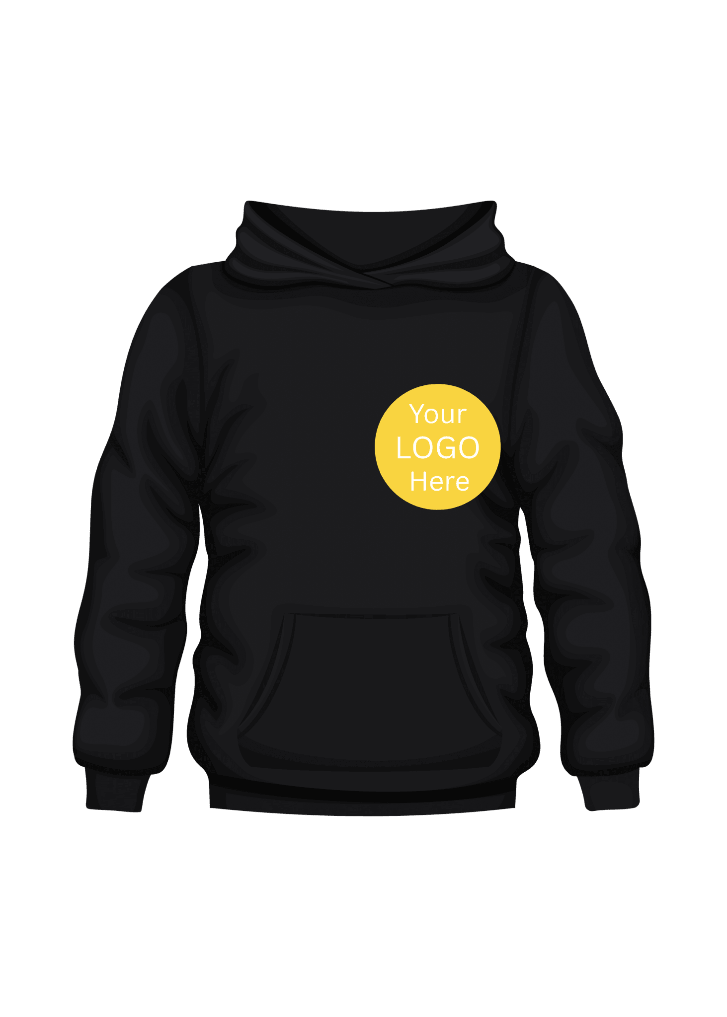 custom printed work wear hoodies - any text any logo - Pj prints barnsley