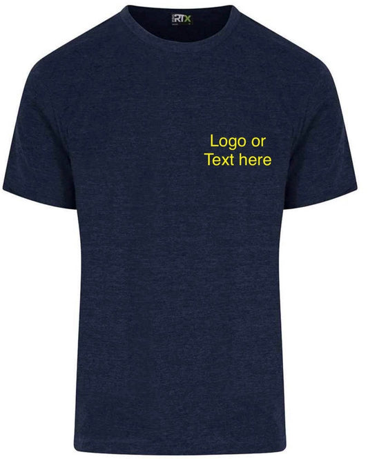 customer printed work polo- any text or logo - Pj prints barnsley
