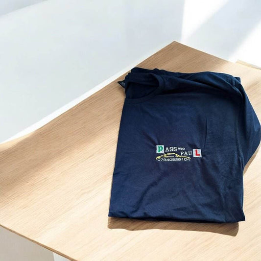Embroidered Work T-Shirts – Any Design, Your Brand! - Pj prints barnsley