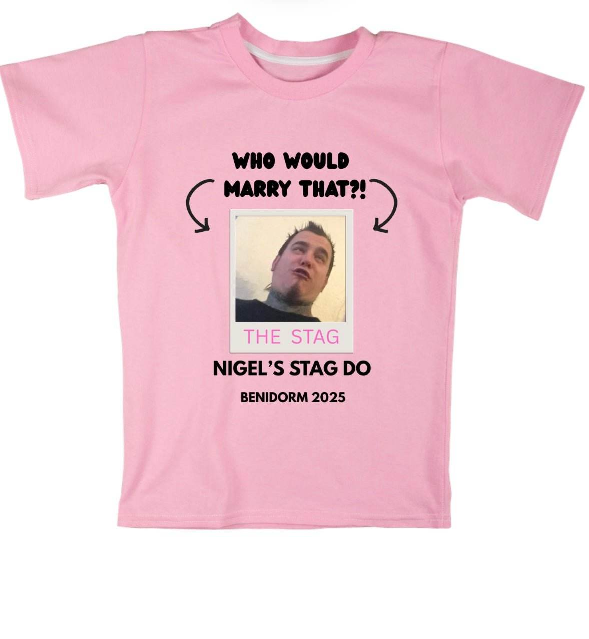 Personalised Funny stag do-party t-shirts only £9.95 - Pj prints barnsley