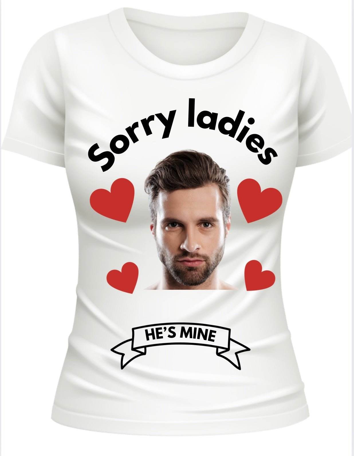 Personalised hen do/party grooms photo face t-shirt - Pj prints barnsley