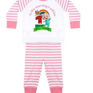Customer personalised children’s pyjamas