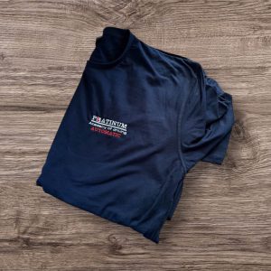 Embroidered work wear clothing