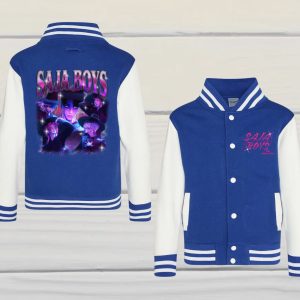 Demon Hunters Children’s Varsity Jackets | K-Pop Inspired Kids Baseball Jackets